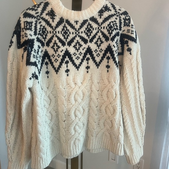 Oui Jacquard sweater - Picture 3 of 17